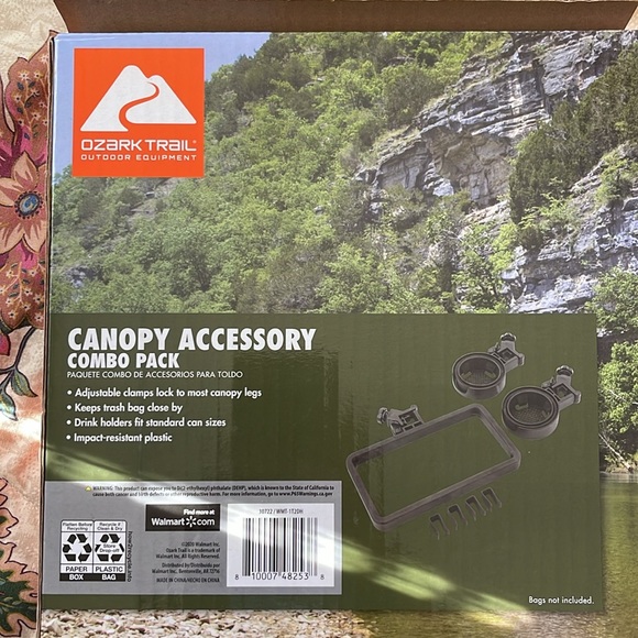 NIB Ozark Trail canopy, accessory combo pack - Picture 3 of 3